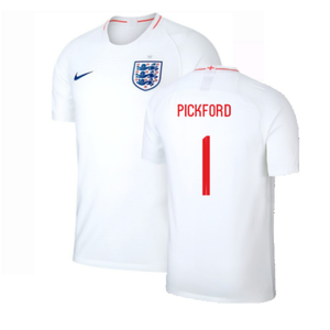 England 2018-19 Home Shirt (S) (Very Good) (Pickford 1)_0