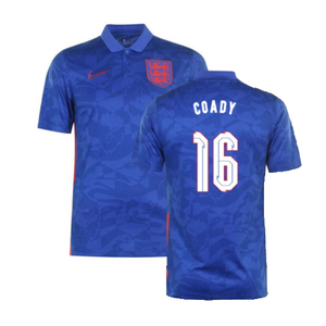 England 2020-21 Away Shirt (Small Boys) (Excellent) (Coady 16)_0