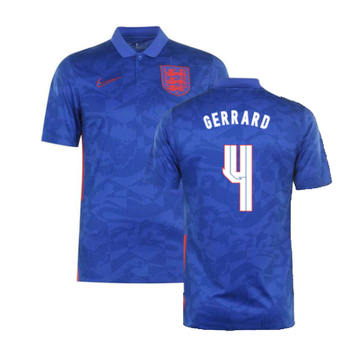 England 2020-21 Away Shirt (Small Boys) (Excellent) (GERRARD 4)