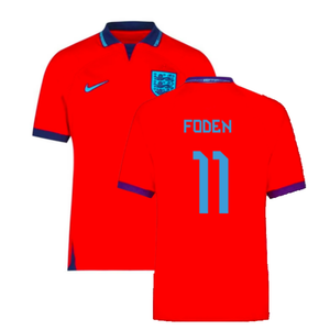 England 2022-2023 Away Shirt (XLB) (FODEN 11) (Excellent)_0