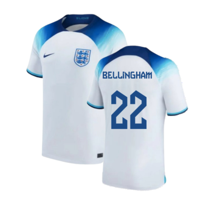 England 2022-2023 Home Shirt (Kids) (MB) (Excellent) (Bellingham 22)