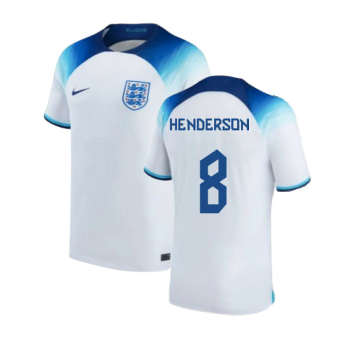 England 2022-2023 Home Shirt (Baby) (3-6 Months) (Excellent) (Henderson 8)