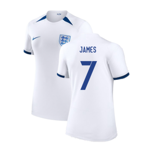 England 2023-2024 Womens Home Stadium Shirt (M) (Very Good) (JAMES 7)_0