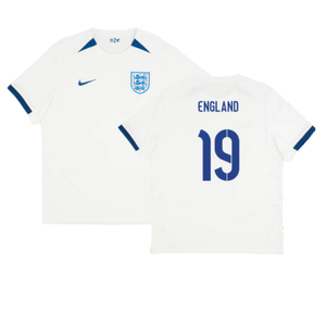 England 2023-24 Womens World Cup Home Shirt (S) (ENGLAND 19) (Excellent)_0