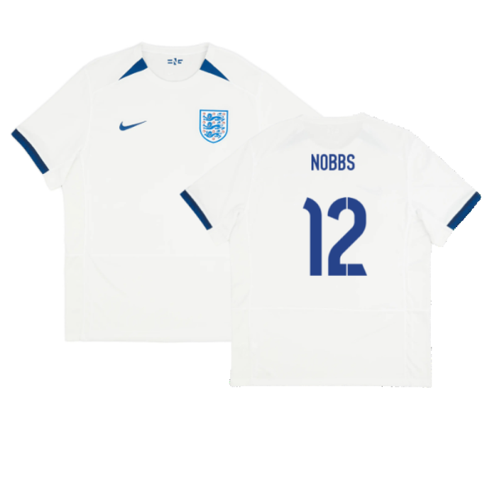 England 2023-24 Womens World Cup Home Shirt (S) (NOBBS 12) (Excellent)