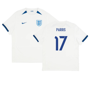 England 2023-24 Womens World Cup Home Shirt (S) (PARRIS 17) (Excellent)_0