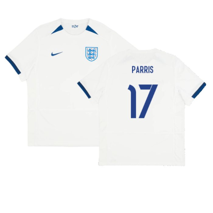 England 2023-24 Womens World Cup Home Shirt (S) (PARRIS 17) (Excellent)