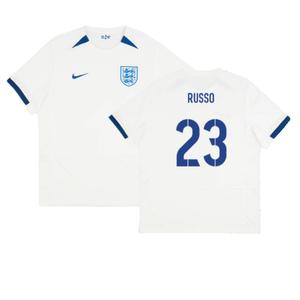 England 2023-24 Womens World Cup Home Shirt (S) (RUSSO 23) (Excellent)_0