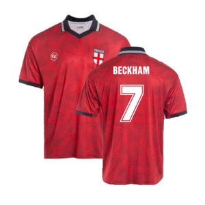 England Clasico De Futebol Retro Away Shirt (L) (BNWT) (BECKHAM 7)_0