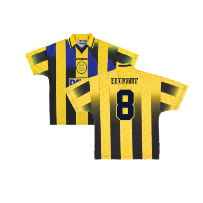 Everton 1996-97 Away Shirt (Excellent) (Rideout 8)