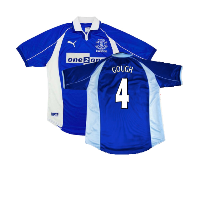 Everton 2000-01 Home Shirt (S) (Excellent) (Gough 4)