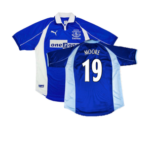 Everton 2000-01 Home Shirt (S) (Excellent) (Moore 19)_0