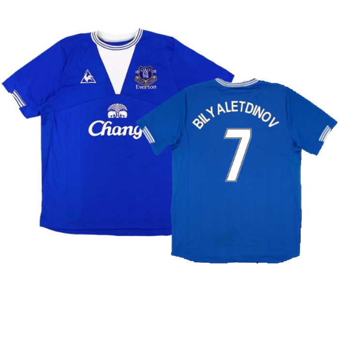 Everton 2009-10 Home Shirt (M) (Excellent) (Bilyaletdinov 7)