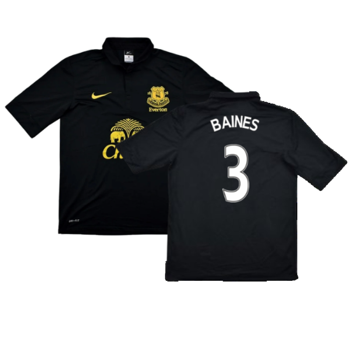 Everton 2012-13 Away Shirt (S) (Excellent) (BAINES 3)