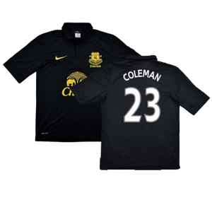 Everton 2012-13 Away Shirt (Excellent) (COLEMAN 23)_0