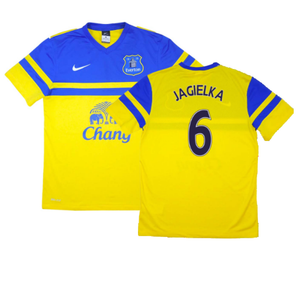 Everton 2013-14 Away Shirt (M) (Excellent) (Jagielka 6)_0