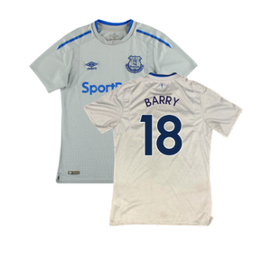 Everton 2017-18 Away Shirt (Good) (Barry 18)_0