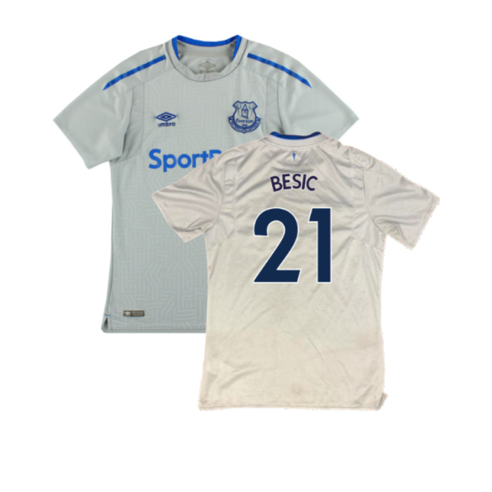 Everton 2017-18 Away Shirt (Good) (Besic 21)