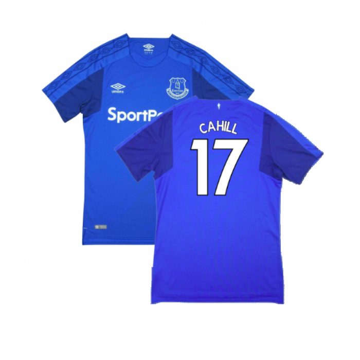 Everton 2017-18 Home Shirt (Excellent) (Cahill 17)