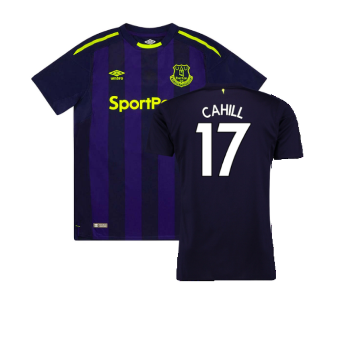 Everton 2017-18 Third (L) (Excellent) (Cahill 17)