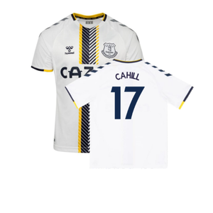 Everton 2021-22 Third Shirt (5XL) (Very Good) (CAHILL 17)_0