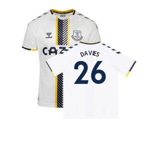 Everton 2021-22 Third Shirt (5XL) (Very Good) (DAVIES 26)_0