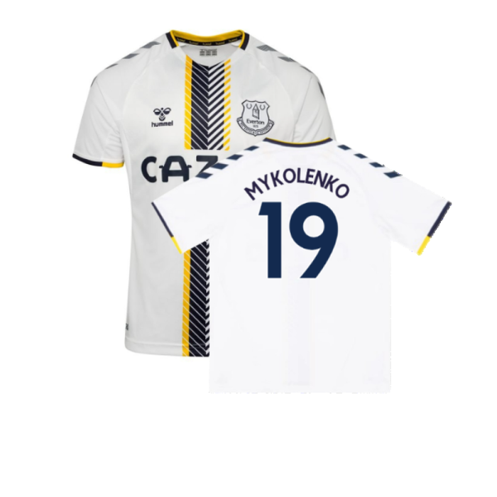 Everton 2021-22 Third Shirt (5XL) (Very Good) (MYKOLENKO 19)