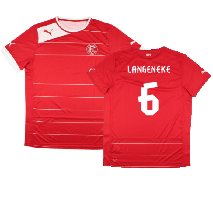 Fortuna Dusseldorf 2012-13 Home Shirt (Sponsorless) (3XL) (BNWT) (Langeneke 6)