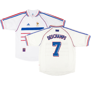 France 1998-2000 Away Shirt (M) (Very Good) (Deschamps 7)_0