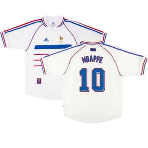 France 1998-2000 Away Shirt (M) (Very Good) (MBAPPE 10)_0