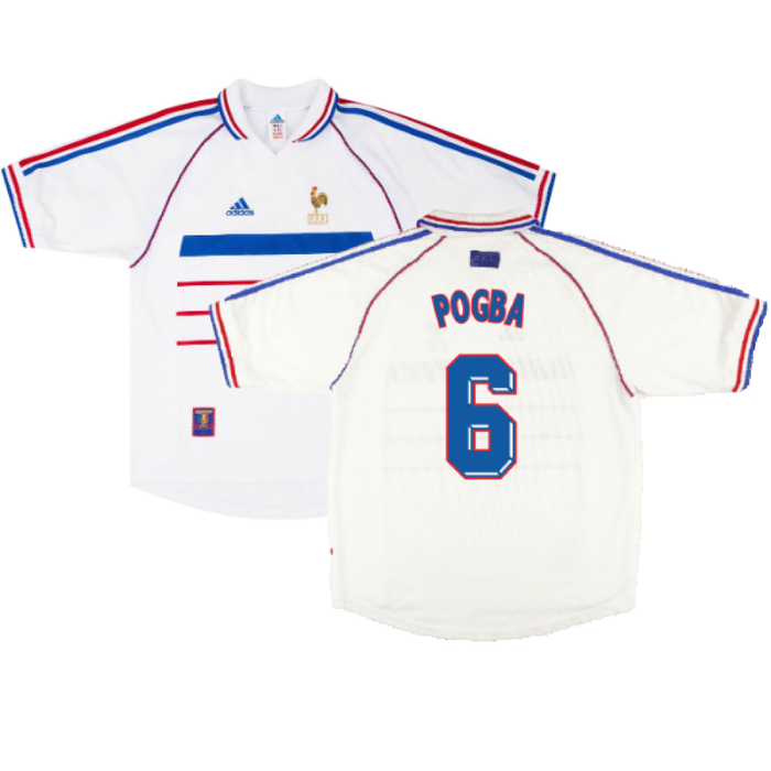 France 1998-2000 Away Shirt (M) (Very Good) (POGBA 6)