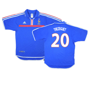 France 2000-02 Home Shirt (XXL) (Very Good) (Trezeguet 20)_0