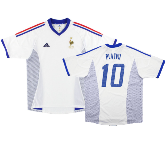 France 2002-04 Away Shirt (L) (Excellent) (PLATINI 10)