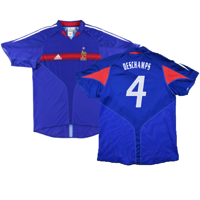 France 2004-06 Home Shirt (S) (Excellent) (DESCHAMPS 4)