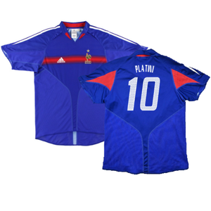 France 2004-06 Home Shirt (S) (Excellent) (PLATINI 10)_0