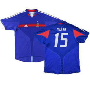 France 2004-06 Home Shirt (L) (Mint) (Thuram 15)_0