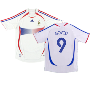 France 2006-07 Away Shirt (L) (Fair) (Govou 9)_0