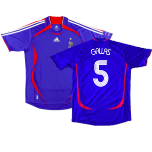 France 2006-08 Home Shirt (L) (Good) (Gallas 5)_0