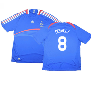 France 2007-08 Home Shirt (M) (Excellent) (Desailly 8)_0