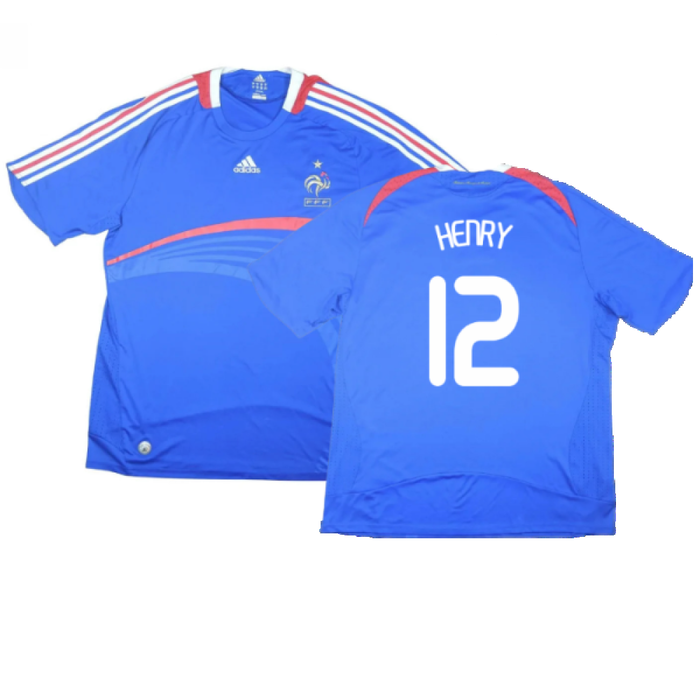 France 2007-08 Home Shirt (M) (Excellent) (Henry 12)