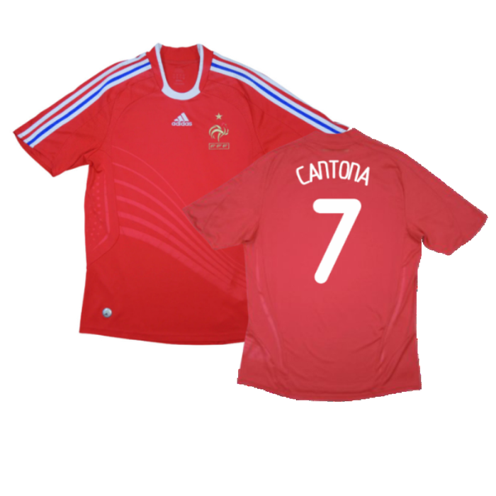 France 2007-08 Away Shirt (M) (Excellent) (Cantona 7)