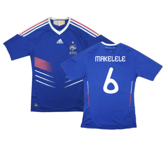 France 2009-10 Home Shirt (S) (Makelele 6) (Excellent)_0