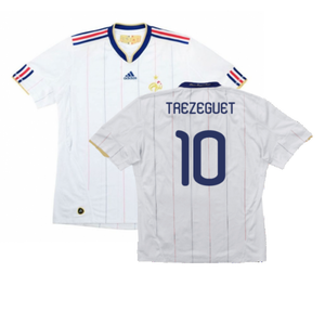 France 2010-11 Away Shirt (M) (Excellent) (TREZEGUET 10)_0