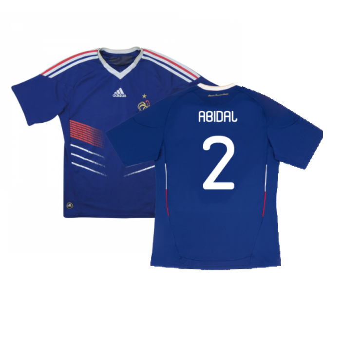 France 2010-11 Home Shirt (L) (Good) (Abidal 2)