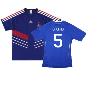 France 2010-11 Home Shirt (Basic) (L) (Mint) (Gallas 5)_0