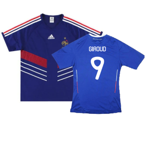 France 2010-11 Home Shirt (Basic) (L) (Mint) (GIROUD 9)_0