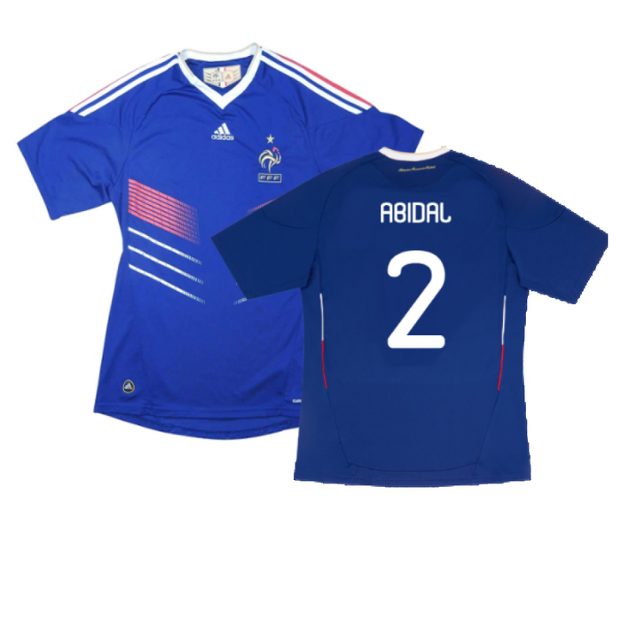 France 2010-2011 Home Shirt (S) (Good) (Abidal 2)