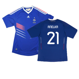 France 2010-2011 Home Shirt (S) (Good) (Anelka 21)_0