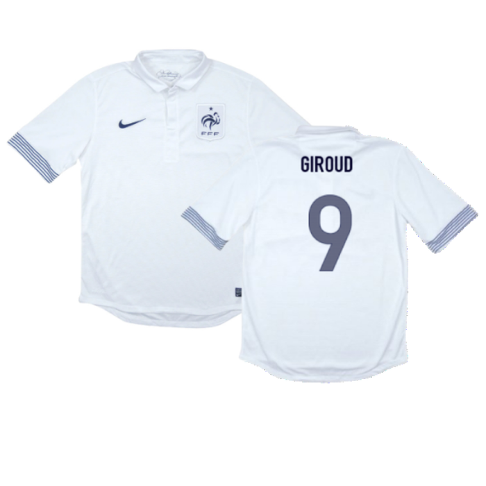 France 2012-13 Away Shirt (L) (Excellent) (GIROUD 9)