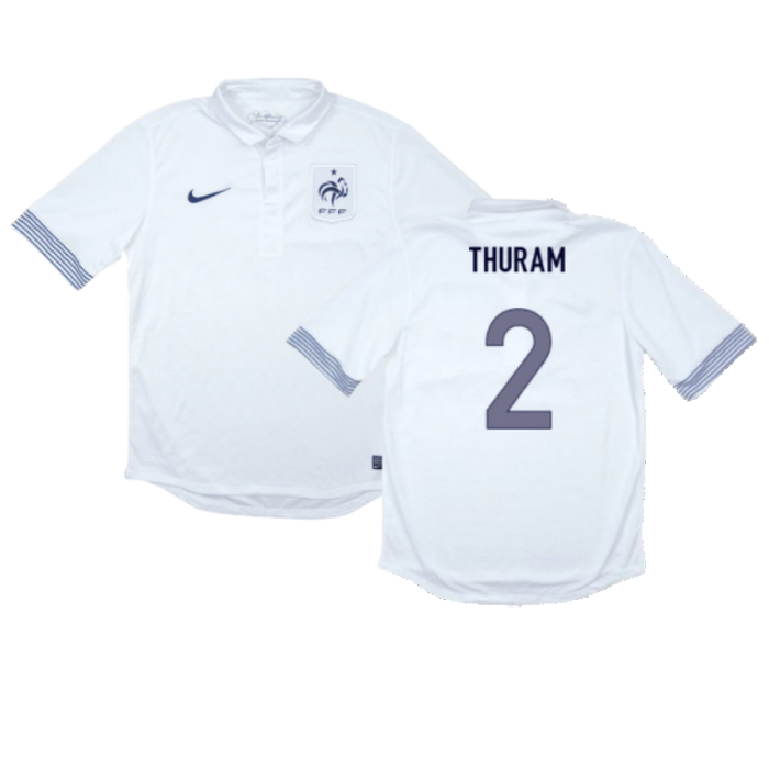 France 2012-13 Away Shirt (L) (Excellent) (THURAM 2)